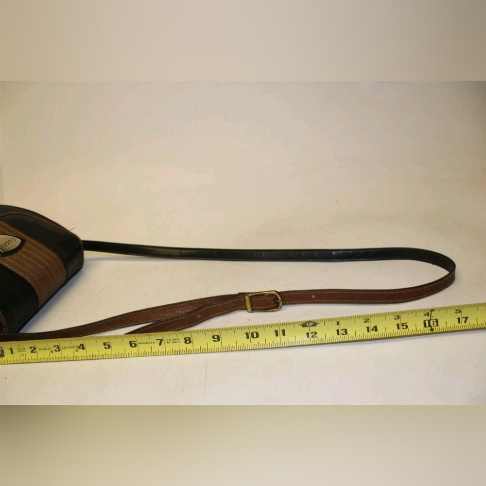 RARE❗️Gucci Accessory Collection Vintage 80's Italy Petite Crossbody Satchel Bag - Picture 5 of 16